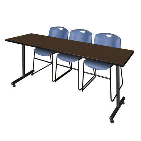 Blue|Neo Walnut / 84 x 24