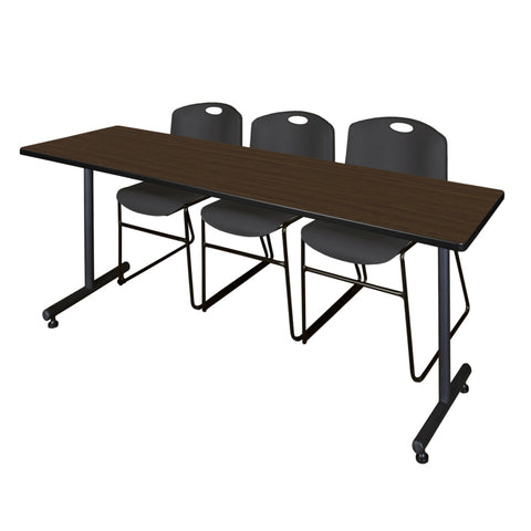 Black|Neo Walnut / 84 x 24