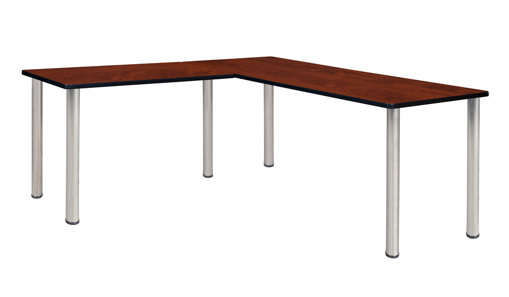 Regency Kee 66 x 66 in. Corner L Shaped Desk