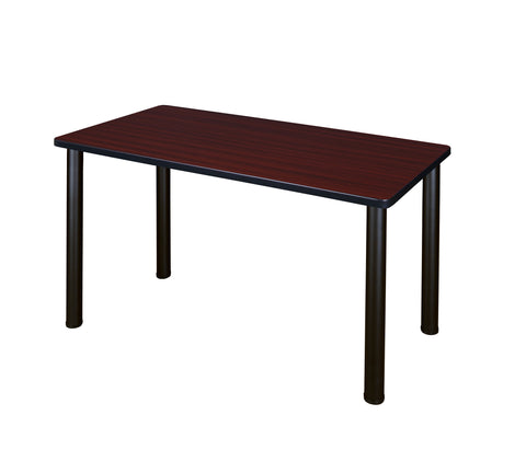 Regency Kee 42 x 24 in. Training Seminar Table Top Black Legs