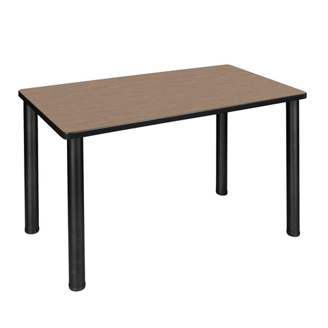 Regency Kee 42 x 24 in. Training Seminar Table Top Black Legs