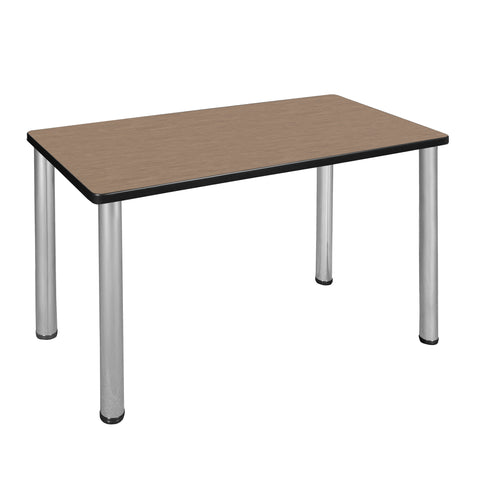 Regency Kee 42 x 24 in. Training Seminar Table Top Black Legs