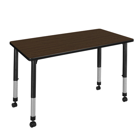 Regency Kee 42 x 24 in. Height Adjustable Mobile Classroom Activity Table