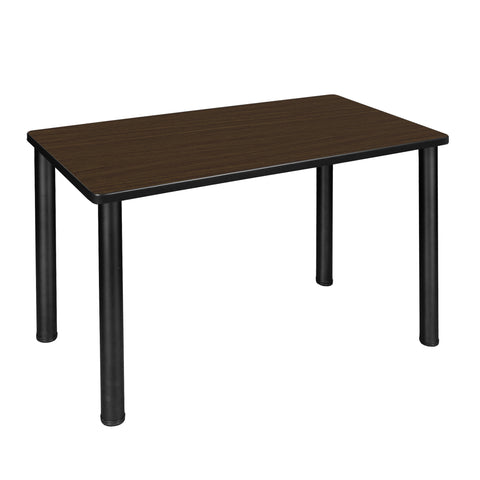 Regency Kee 42 x 24 in. Training Seminar Table Top Black Legs
