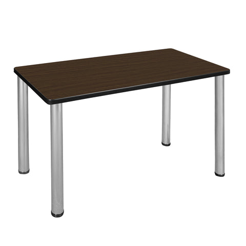 Regency Kee 42 x 24 in. Training Seminar Table Top Black Legs