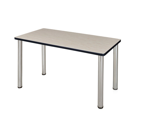 Regency Kee 42 x 24 in. Training Seminar Table Top Black Legs