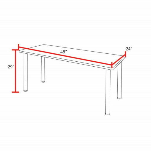 Cherry / Black / 48" x 24"