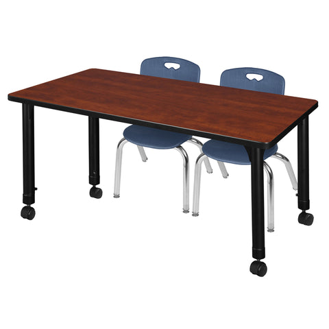 Cherry / Black / Blue / 48 x 24