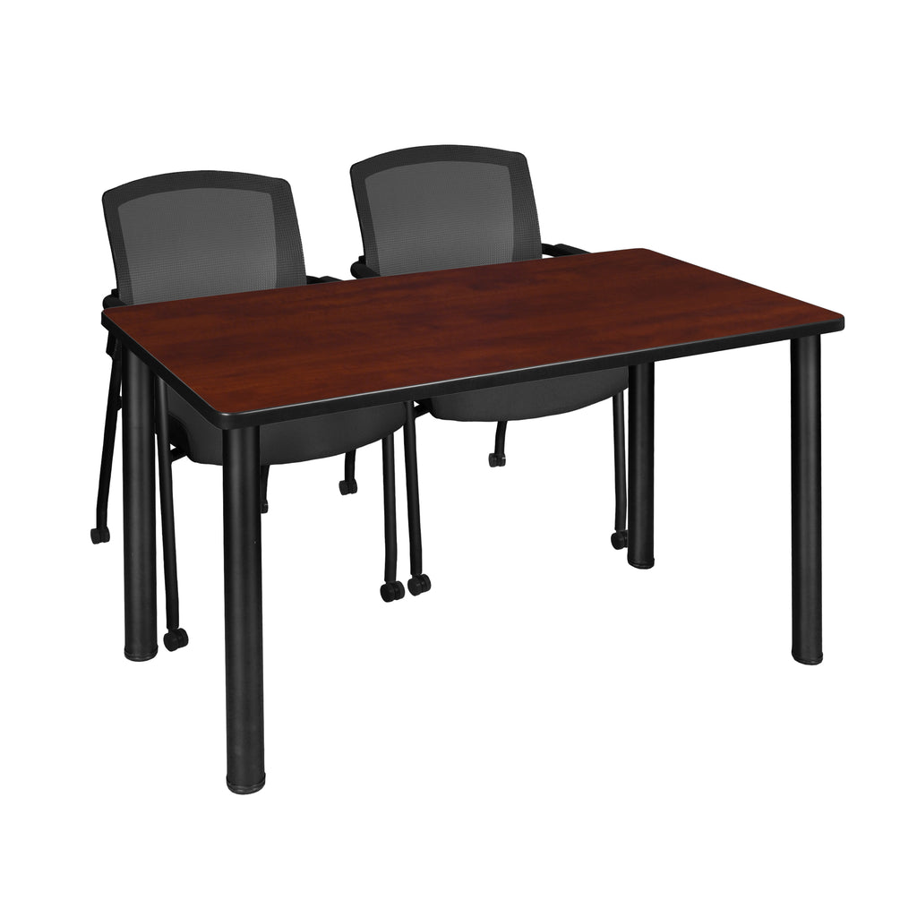Regency Kee Training Table- & 2 Knight Mesh Chairs