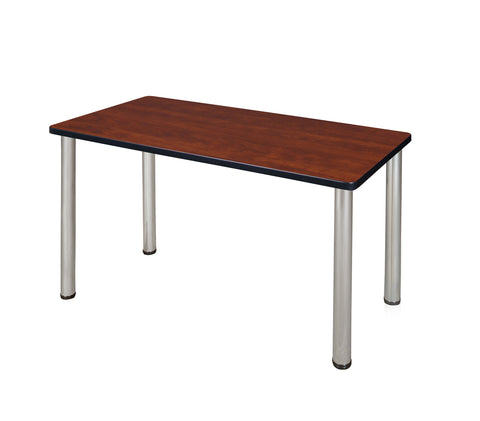 Regency Kee 42 x 24 in. Training Seminar Table Top Black Legs