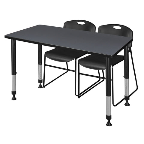 Grey / Black / Black / 48 x 24