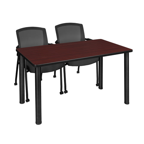 Regency Kee Training Table- & 2 Knight Mesh Chairs