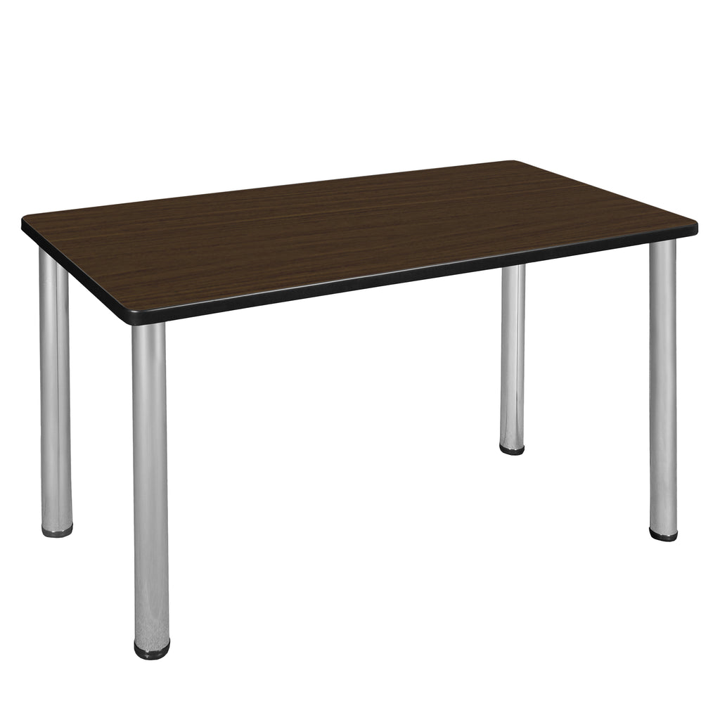 Regency Kee 42 x 24 in. Training Seminar Table Top Black Legs