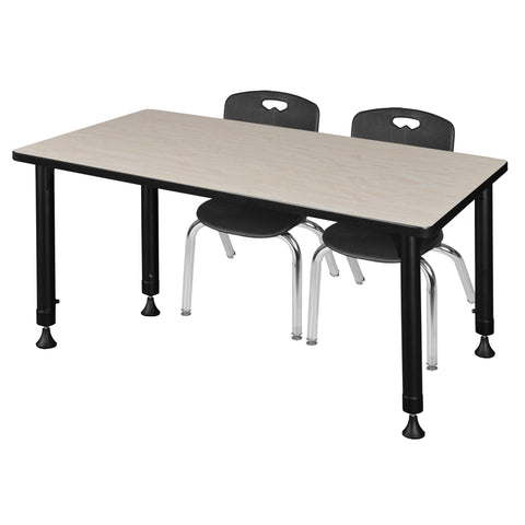 Black|Maple / 48 x 24