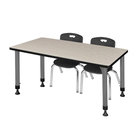 Black|Grey|Maple / 48 x 30