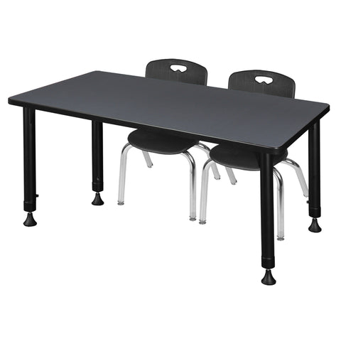 Grey / Black / Black / 48 x 30