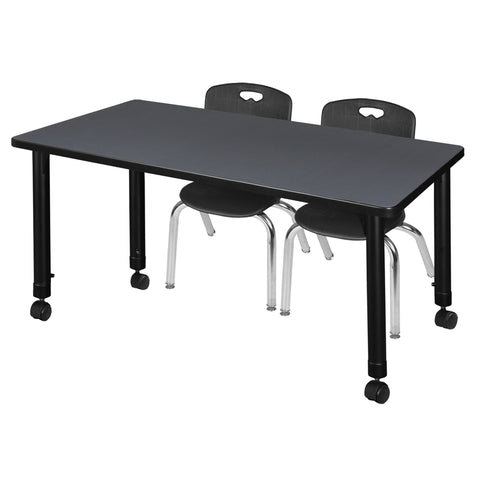 Grey / Black / Black / 48 x 30