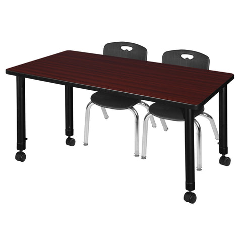 Mahogany / Black / Black / 48 x 30