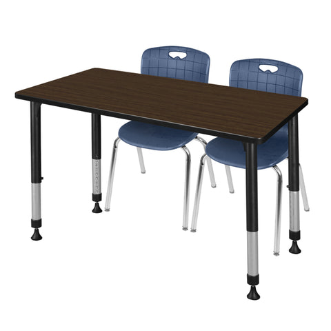 Black|Navy Blue|Neo Walnut / 48 x 30
