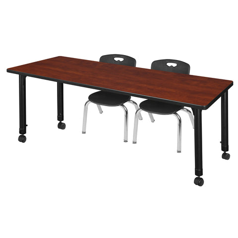 Cherry / Black / Black / 60 x 24