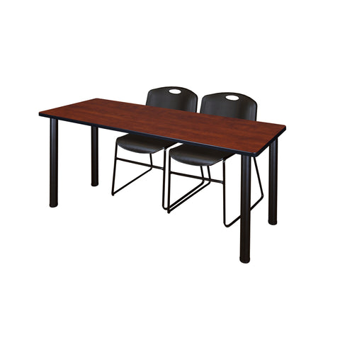 Cherry / Black / Black / 60 x 24