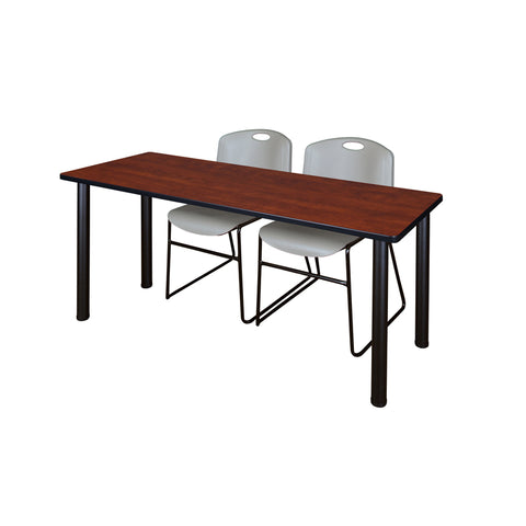 Cherry / Black / Grey / 60 x 24