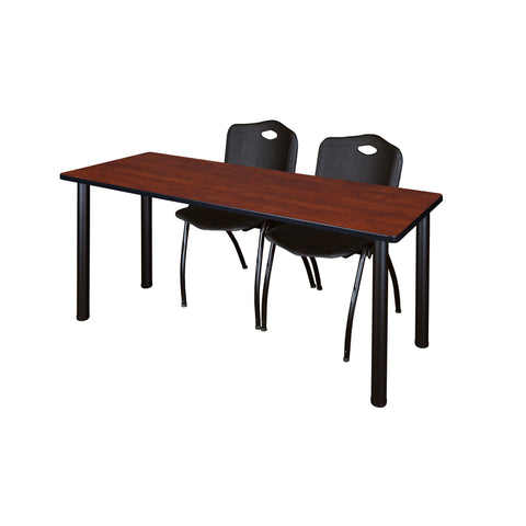 Cherry / Black / Black / 60 x 24
