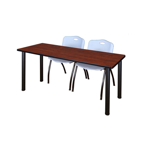 Cherry / Black / Grey / 60 x 24