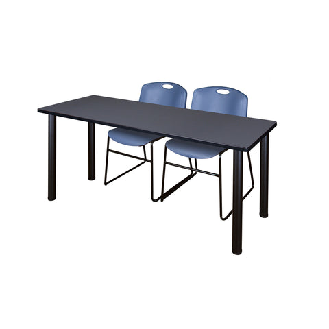 Grey / Black / Blue / 60 x 24