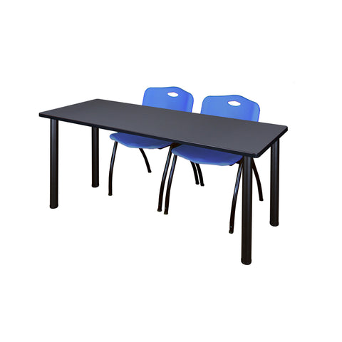 Grey / Black / Blue / 60 x 24