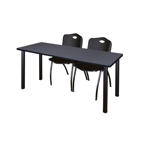 Grey / Black / Black / 60 x 24