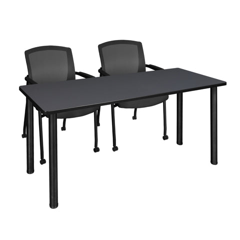 Grey / Black / 60 x 24