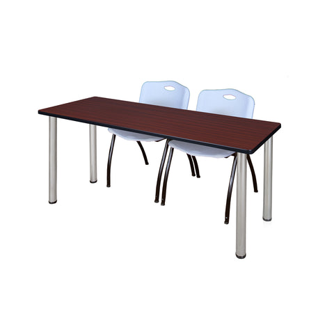 Mahogany / Chrome / Grey / 60 x 24