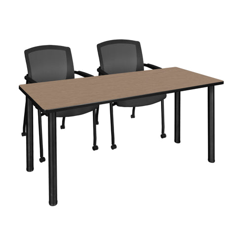 Noble Oak / Black / 60 x 24