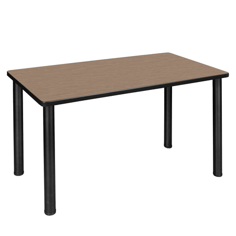 Regency Kee 42 x 24 in. Training Seminar Table Top Black Legs