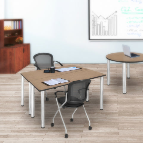 Chrome|Noble Oak / 60 x 24