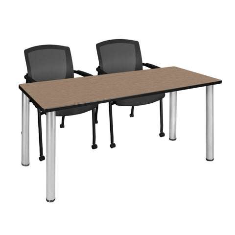 Noble Oak / Chrome / 60 x 24