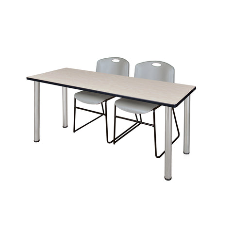 Maple / Chrome / Grey / 60 x 24