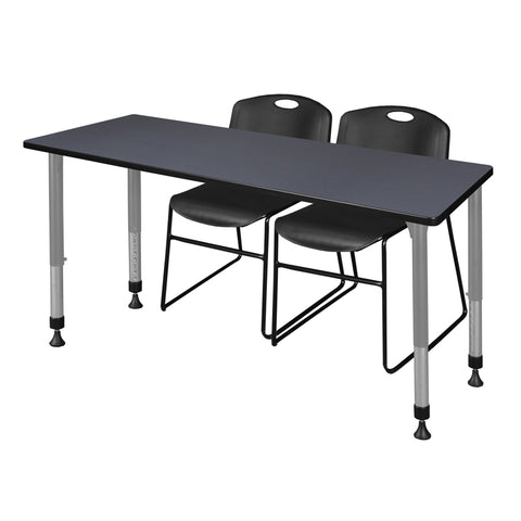 Grey / Grey / Black / 60 x 30