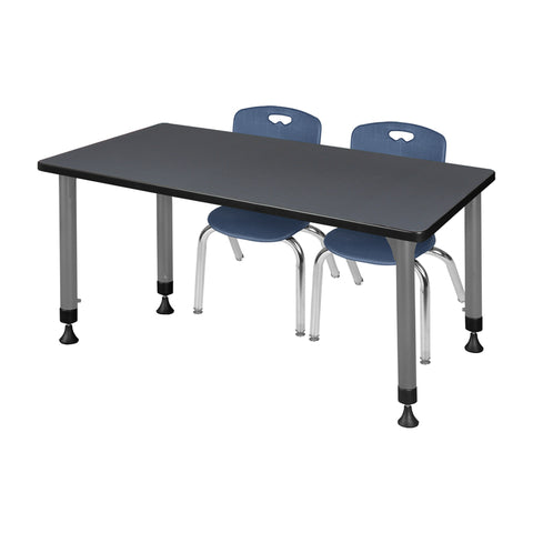 Grey|Navy Blue / 66 x 24