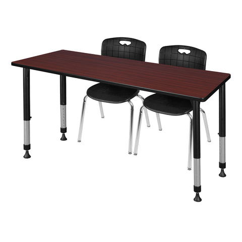 Black|Mahogany / 66 x 24