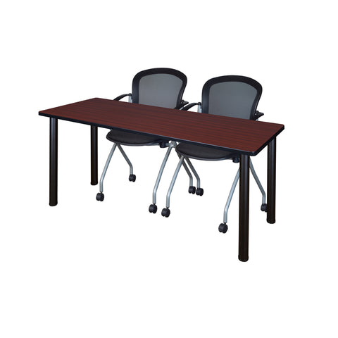 Black|Mahogany / 66 x 24