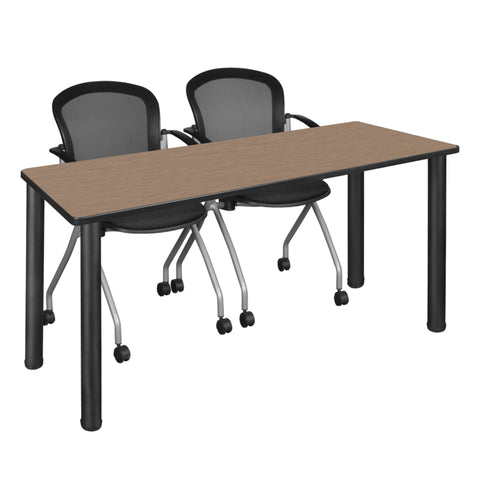 Black|Noble Oak / 66 x 24