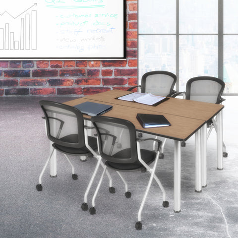 Chrome|Noble Oak / 66 x 24