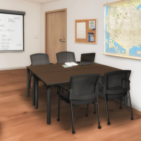 Neo Walnut / Black / 66 x 24