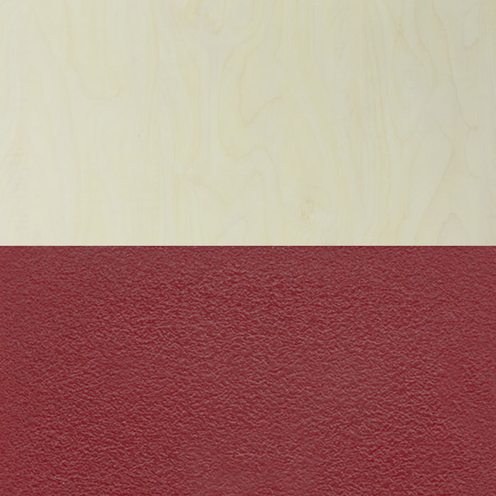 Burgundy / Black / Maple