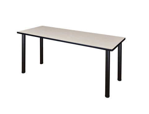 Regency Kee 42 x 24 in. Training Seminar Table Top Black Legs