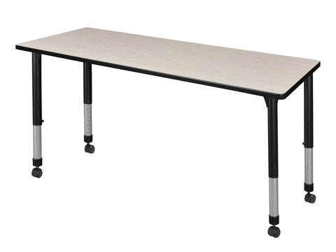 Regency Kee 42 x 24 in. Height Adjustable Mobile Classroom Activity Table