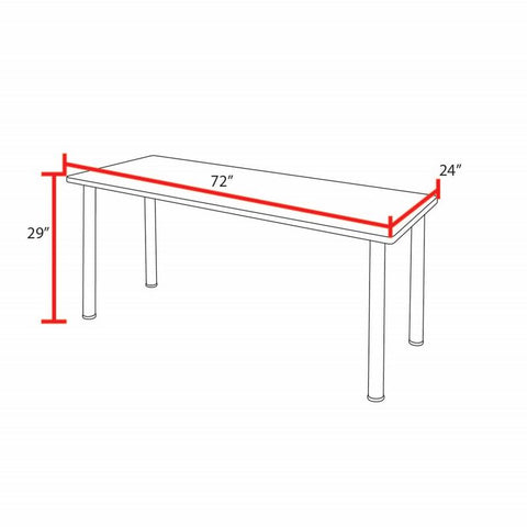 Chrome|Neo Walnut / 72 x 24