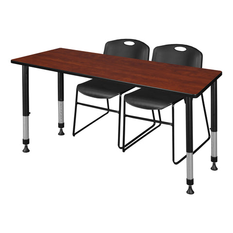 Cherry / Black / Black / 72 x 24